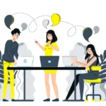 Illustration showing why human connection matters in marketing