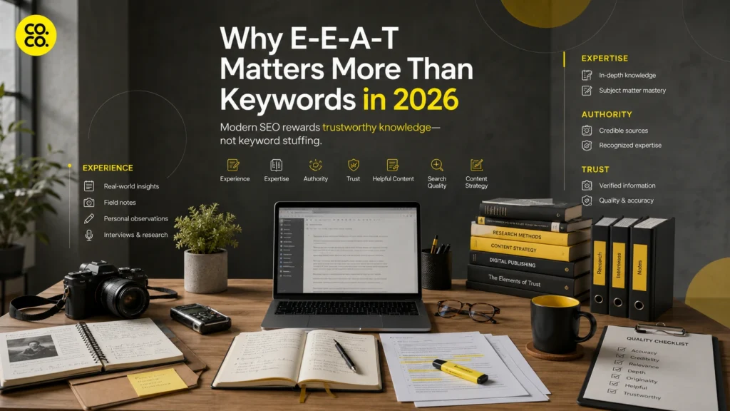 Why E-E-A-T Matters More Than Keywords in 2026