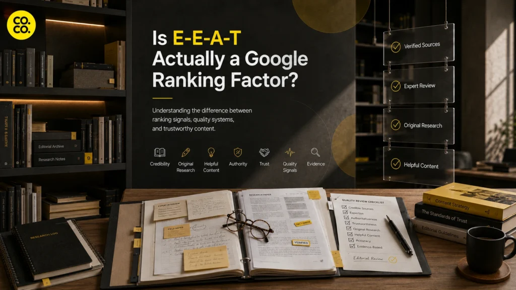 Is E-E-A-T Actually a Google Ranking Factor