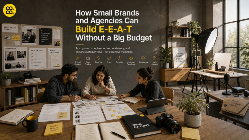 How Small Brands and Agencies Can Build E-E-A-T Without a Big Budget