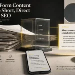 Why Long Form Content Is Losing to Short, Direct Answers in SEO