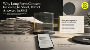 Why Long Form Content Is Losing to Short, Direct Answers in SEO