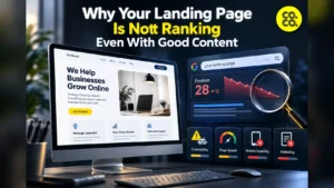 Why Your Landing Page Is Not Ranking Even With Good Content